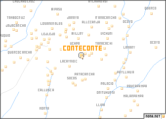 map of Conte Conte