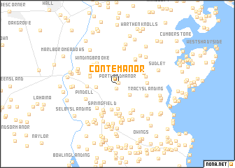 map of Conte Manor