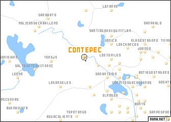 map of Contepec