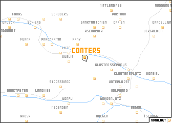 map of Conters