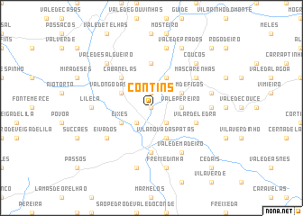 map of Contins