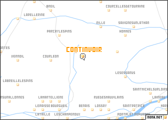 map of Continvoir
