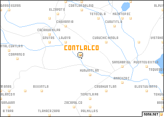 map of Contlalco