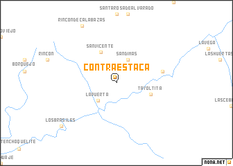 map of Contra Estaca