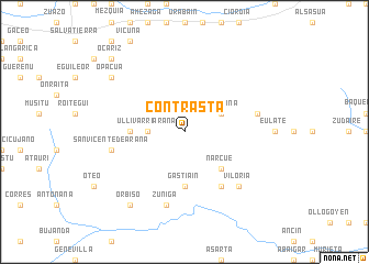 map of Contrasta