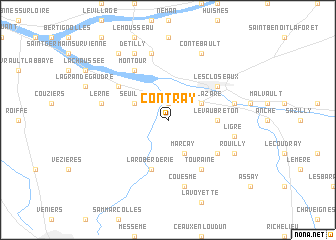 map of Contray