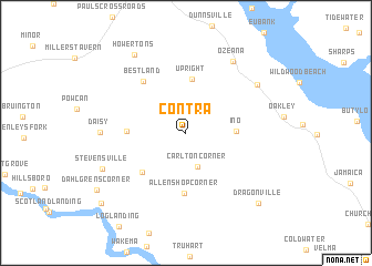 map of Contra