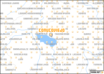 map of Conuco Viejo