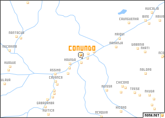 map of Conundo