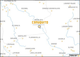 map of Conuquito