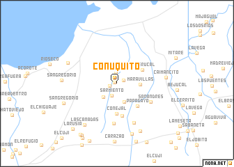 map of Conuquito