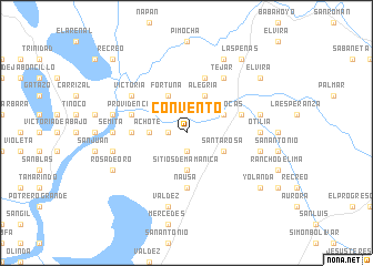map of Convento