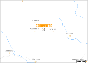 map of Convento