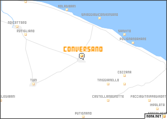 map of Conversano