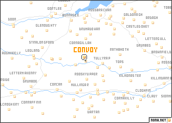 map of Convoy