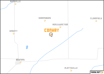 map of Conway