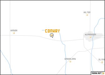 map of Conway