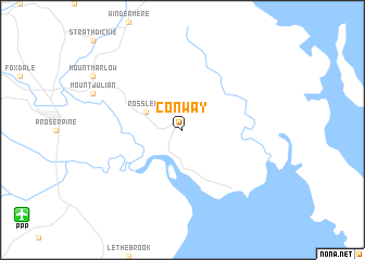 map of Conway