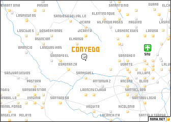 map of Conyedo