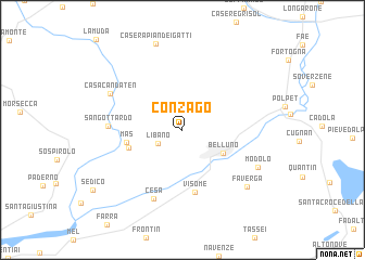 map of Conzago