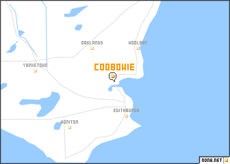 map of Coobowie