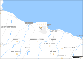 map of Cooee