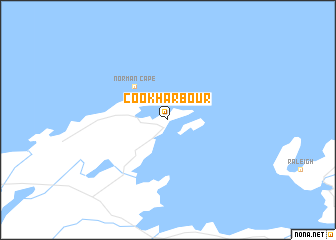 map of Cook Harbour