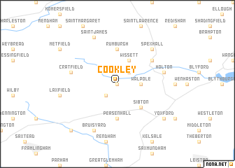 map of Cookley