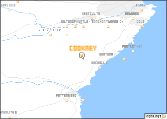 map of Cookney