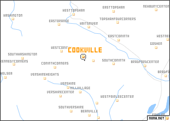 map of Cookville