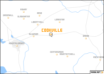 map of Cookville