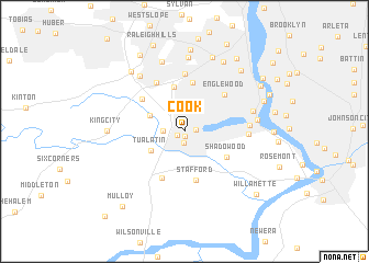 map of Cook