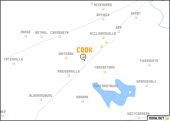 map of Cook