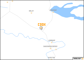 map of Cook
