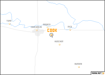 map of Cook