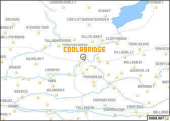 map of Coola Bridge