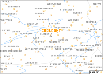 map of Coolaght