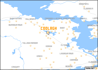 map of Coolagh