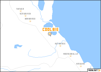 map of Coolbie