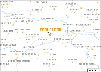 map of Coolclogh