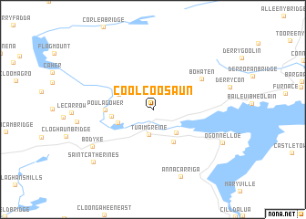 map of Coolcoosaun