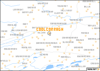 map of Coolcorragh