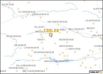 map of Coolea
