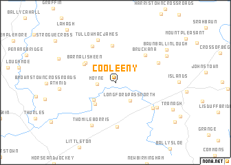 map of Cooleeny