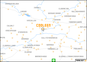 map of Cooleen