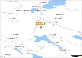 map of Coole