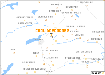 map of Coolidge Corner