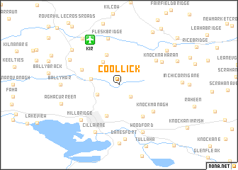 map of Coollick