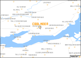 map of Coolmeen