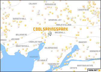 map of Cool Springs Park